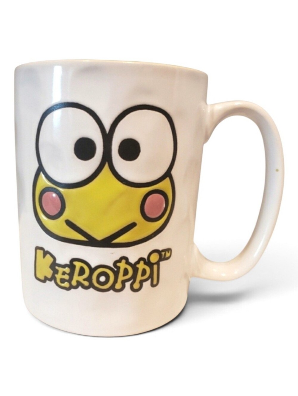 🐸NEW! Keroppi by Sanrio 17oz. Debossed Ceramic Mug by Silver Buffalo